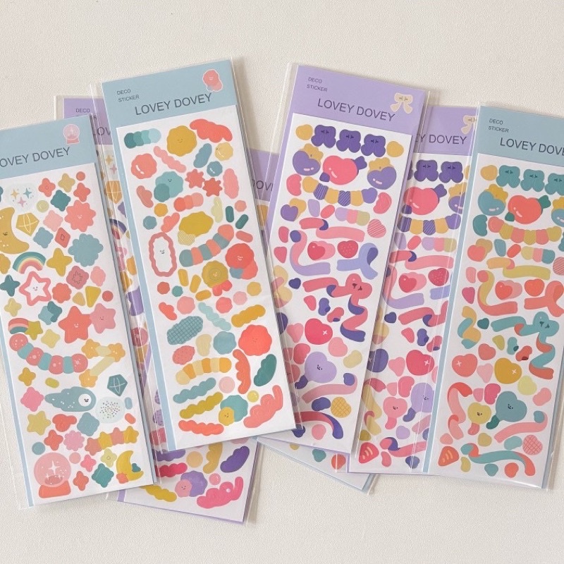 Confetti Ribbon Sticker Ver.3 สติ๊กเกอร์ตกแต่งริบบิ้น รุ่น3