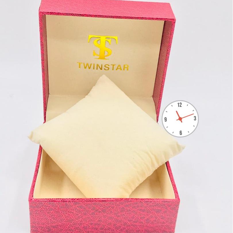 "Twinstar ทนทานกล่องนาฬิกาสําหรับสร้อยข้อมือกําไลข้อมือเครื่องประดับกล่องนาฬิกากล่องเก็บ\Jam Tangan 