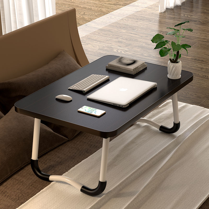 Simple bed small table foldable mobile large desk dormitory student ...