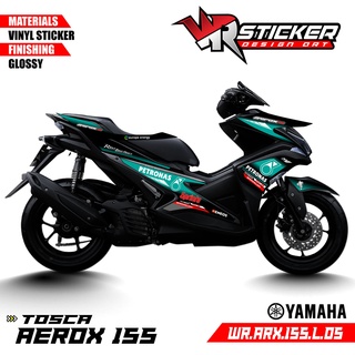 สติกเกอร์ รุ่น Aerox 155 old WR-05 PETRONAS สําหรับติดตกแต่งรถยนต์ Yamaha Aerox 155 old