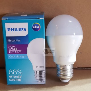 หลอด LED 13w ฟิลิปป์ แสงขาวEssential Bulb 13W Daylight