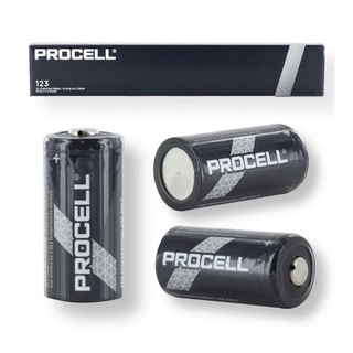 PROCELL Duracell CR123A 3V ของแท้ ผลิตใน อเมริกา แบ่งขาย1ก้อน