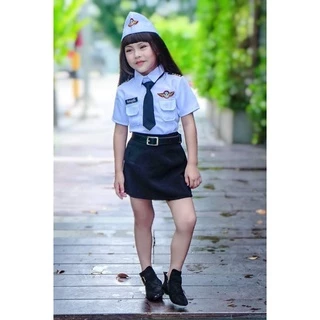 ชุดนักบินหญิง/ชุดกัปตันตัวจิ๋ว/ชุดอาชีพในฝัน