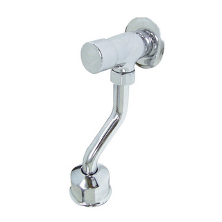 ✨นาทีทอง✨ HANG ฟลัชวาล์วโถปัสสาวะชายท่อโค้ง รุ่น UF-58S สีโครมเมี่ยม Other Bathroom Fixtures