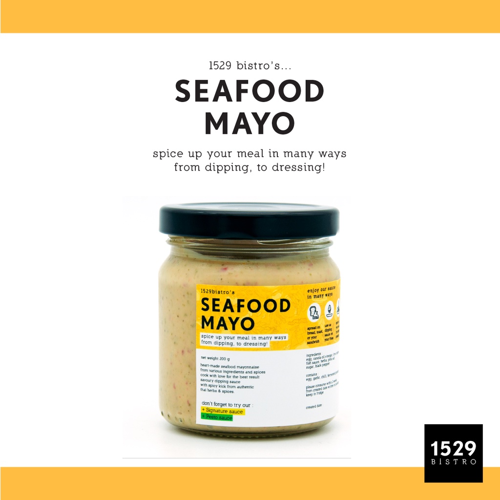Seafood mayo by 1529Bistro - ซอสซีฟู้ดมาโย โดย 1529บิสโทร