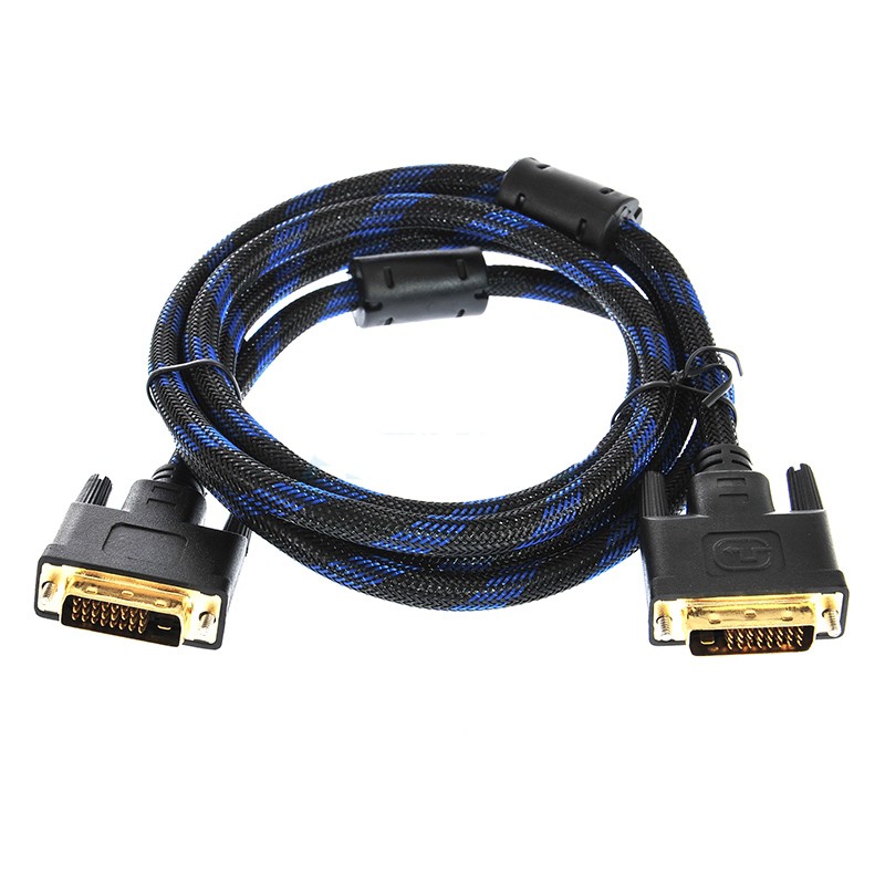 Cable สาย DVI TO DVI 24+1 M/M ยาว 3M สายถัก แข็งแรง | Shopee Thailand