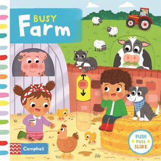 หนังสือนิทานภาษาอังกฤษ Busy Farm ( Board book )