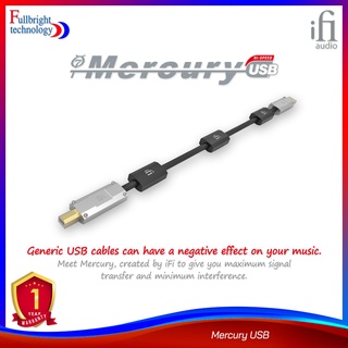 iFi Audio Mercury USB Cable 1M สายแจ็ค รับประกันศูนย์ไทย 1 ปี