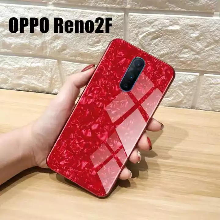 ส่งจากไทย Case OPPO Reno2F เคสเงาลายหินอ่อน ขอบนิ่ม เคสกันกระแทก TPU Case สำหรับรุ่น Oppo Reno 2F เคสออฟโป้ reno2F สินค้