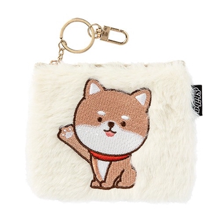 [ARTBOX] From Korea ซองเล็กสีขาว Shiba Angora กระเป๋าเล็ก