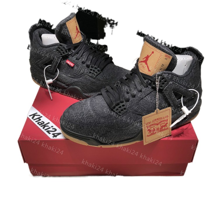 aj4 levis black