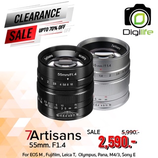 7Artisans Lens 55 mm. F1.4 For Mirrorless หน้าชัดหลังเบลอ • เลนส์มือหมุน