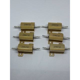 Resistor 25W 27 Ohm-10 K งานไต้หวัน