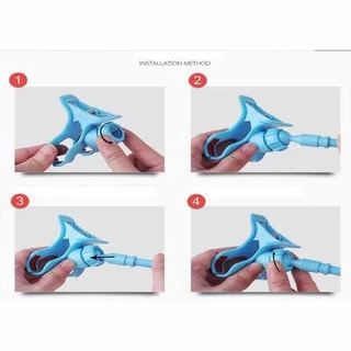 Holder Lazy Style ขาจับมือถือ ที่หนีบสมาร์โฟน แท่นวางไอโฟน แบบหนีบของแท้ 100%