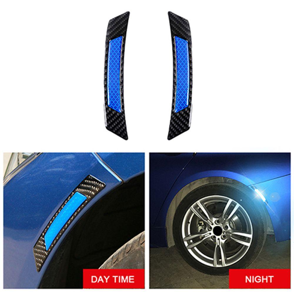 Moment แถบสติกเกอร์คาร์บอนไฟเบอร์ สะท้อนแสง สําหรับติดตกแต่งรถยนต์ 2 ชิ้น - รูปที่ 5