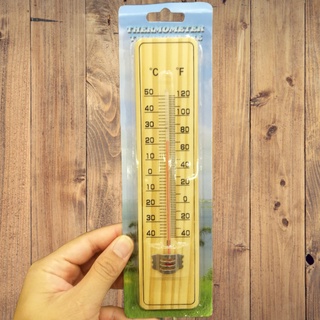 อุปกรณ์วัดอุณภูมิติดผนัง Thermometer เทอร์โมมิเตอร์ติดผนัง ที่วัดอุณหภูมิ ปรอทวัดอุณหภูมิห้อง พร้อมส่งทุกวัน