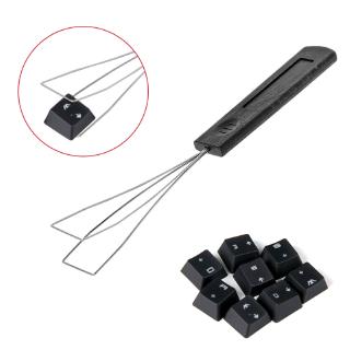 NIKI Steel Wire Keyboard Key Keycap Puller Plastic Handle Remover With Unloading Steel Cleaning Tool