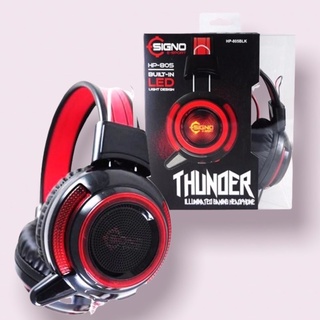 HEADSET (หูฟัง) SIGNO HP-805 (BLACK-RED)