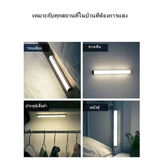 🔥【ส่งจากไทย】USB โคมไฟติดผนังห้องครัว โคมไฟตั้งโต๊ะ LED พร้อมสวิตช์ LED6