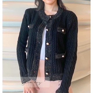 Glam knit jacket เสื้อคลุมสวยๆ คริสมาส