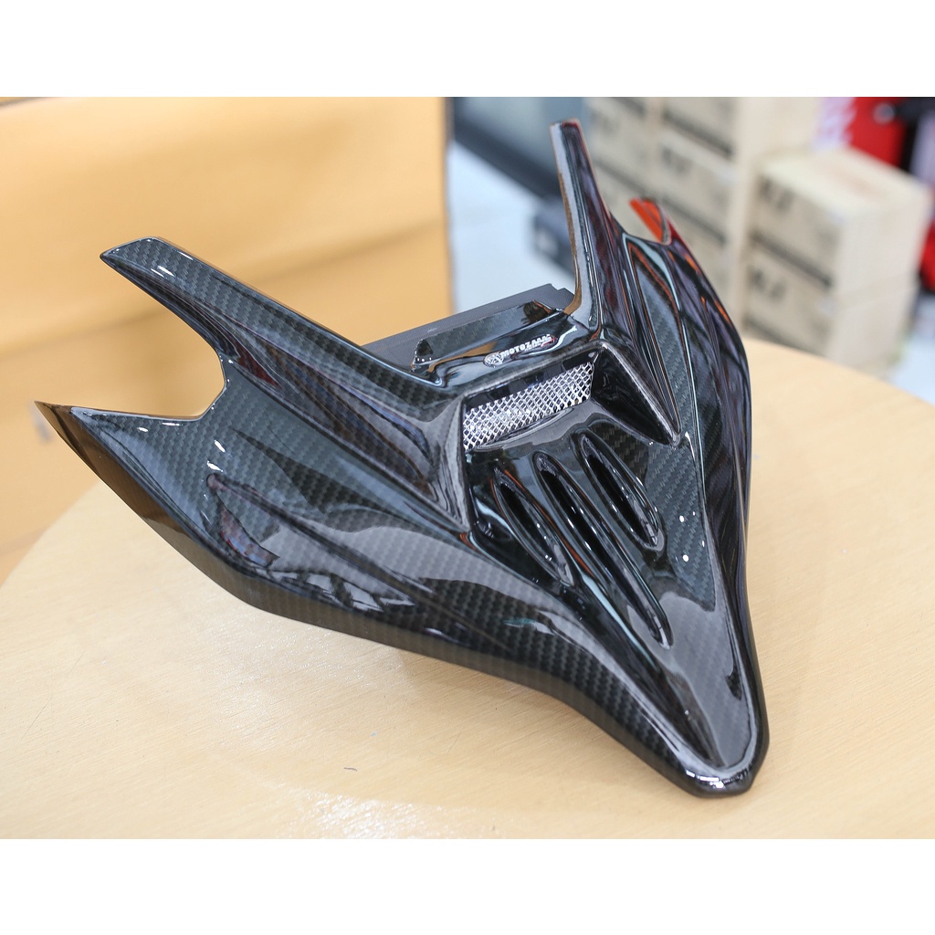 ครอบหน้ากากZing. MOTOZAAA FORZA 350 ราคา 2100฿ -ตัวอุดกระจกมีไฟ V.1 MOTOZAAA FORZA 350  ดำด้าน1450฿