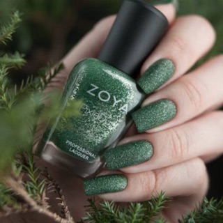 พร้อมส่ง Zoya Chita  สีเขียวฟอเรส เขียวรักษ์โลก จากรุ่น pixie dust อันโด่งดัง เป็นกลิตเตอร์ที่มีฟินิชแบบแม่ท แท้ 💯%