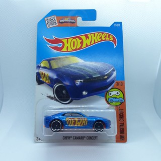 รถเหล็ก Hotwheels CHEVY CAMARO CONCEPT สีน้ำเงิน