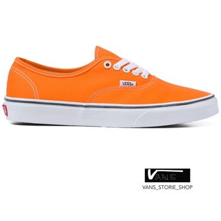 VANS AUTHENTIC ORANGE TIGER TRUE WHITE SNEAKERS สินค้ามีประกันแท้