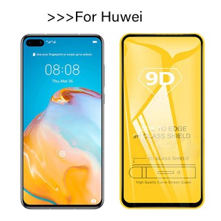 กระจกนิรภัย Glass 9D แบบเต็มจอ For HUAWEI P30 Lite (2793)