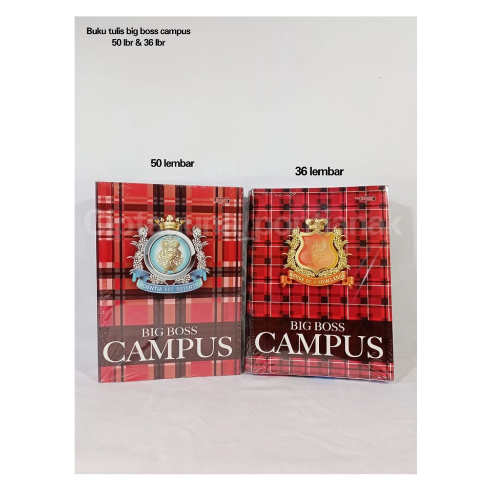 BIG BOSS CAMPUS LONG NOTEBOOK - !!