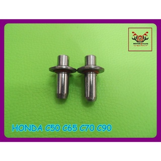 HONDA C50 C65 C70 C90 INTAKE VALVE &amp; EXHAUST VALVE SET (2 PCS.) // บูชวาล์วไอดี &amp; บูชวาล์วไอเสีย สินค้าคุณภาพดี