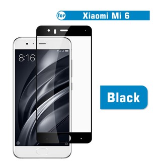 ฟิล์มกระจกเต็มจอ For Xiaomi Mi 6 Tempered Glass Film Mi6 ฟิล์มกระจก ฟิล์มเต็มจอ