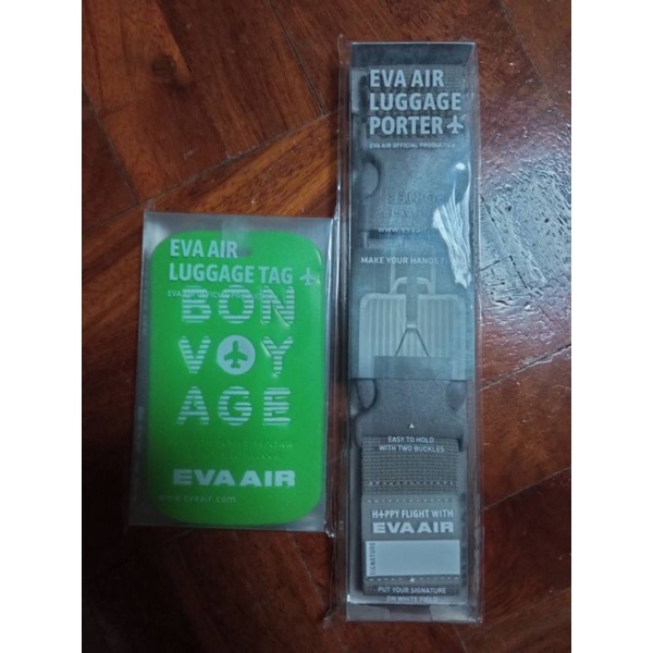 ขาย 200.-รวมส่ง Tag + สายรัดกระเป๋า EVA AIR