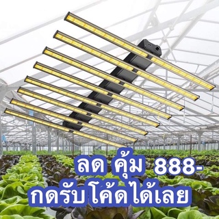 พ่อมดกัญชา ระดับอาจารบ์การันตี👍🏻   ไฟปลูกต้นไม้โตไวแข็งแรง640W LED GROW LIGHT6barมีสวิตซ์ปรับระดับ10ระดับติดตั้งง่ายมาก