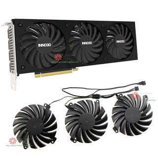 Inno3d Yingzhong RTX3080ti 3080 X3 OC พัดลมระบายความร้อน CF-12910S สีดํา สีทอง