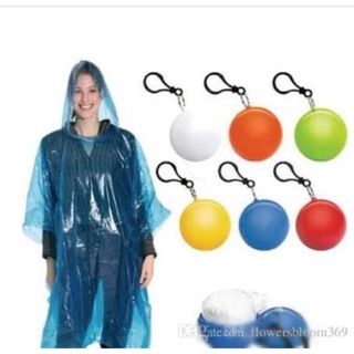 PARBUF ลูกบอลเสื้อฝน POCKET RAINCOAT BALL พกพาสะดวก สวยงาม มี 9 สีให้เลือก