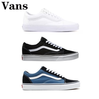 รองเท้าผ้าใบ Vans Old Skool ของแท้สำหรับผู้ชายและผู้หญิง