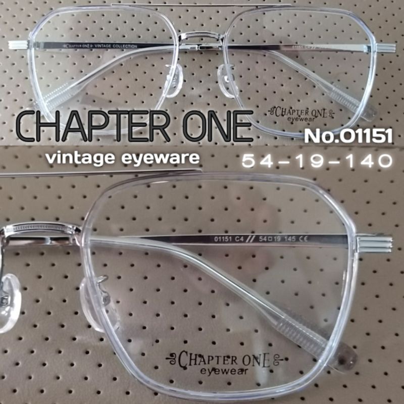 CHAPTER ONE CT01151 กรอบแว่นตา สำหรับตัด แว่นสายตาสั้น แว่นสายตายาว