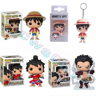 Funko POP ฟิกเกอร์ไวนิล One Piece Luffy Gear Four/Luffytaro ของเล่นสําหรับเด็ก