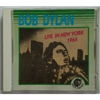 ซีดีเพลง BOB DYLAN Live in New York 1964 (Live/Concert) *RARE* CD Music