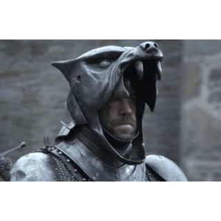 The Hound’s Helmet . Game of Thrones มหาศึกชิงบัลลังก์ Miniature Replica HBO