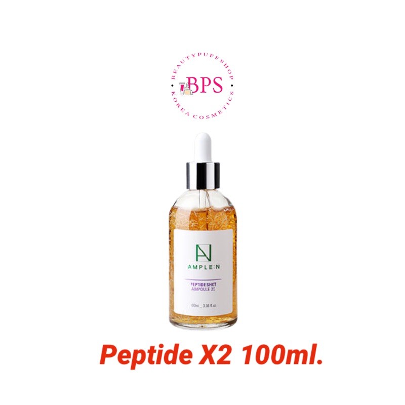(สั่งในไลฟ์ลด30%) สูตรใหม่เข้มข้น2เท่า Coreana Lab Ample N Peptide Shot Ampoule 2X 100ml