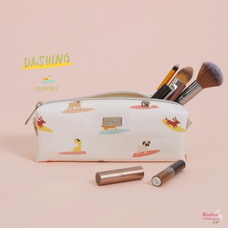 ซองแปรง ซองดินสอ Blushes &amp; Stationaries Case ลายDashing Puppies