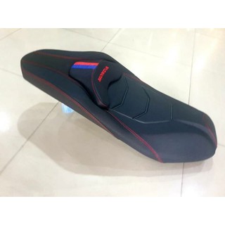 เบาะ  pcx/ดำด้ายแดง เท่จริงๆ/ นางฟ้าช้อป/ คุณฟ้าช้อป/vk.shop