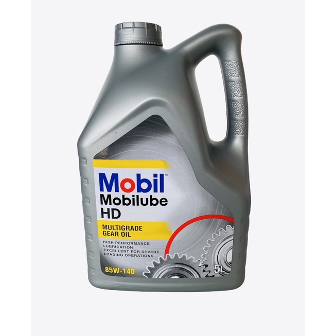 น้ำมันเกียร์ Mobil MULTIGRADE GEAR OIL 85w-140.(5L)