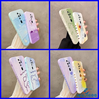 เคส OPPO A5 2020 A9 2020 เคสออปโป้ a5 2020 tpu เคสนิ่ม hykj ภาพวาดสีน้ํามัน สร้างสรรค์ เคสโทรศัพท์มือถือ