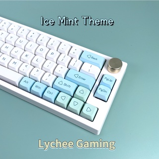 Lychee ปุ่มกดคีย์บอร์ดเล่นเกม XDA คริสตัล 133 ปุ่ม