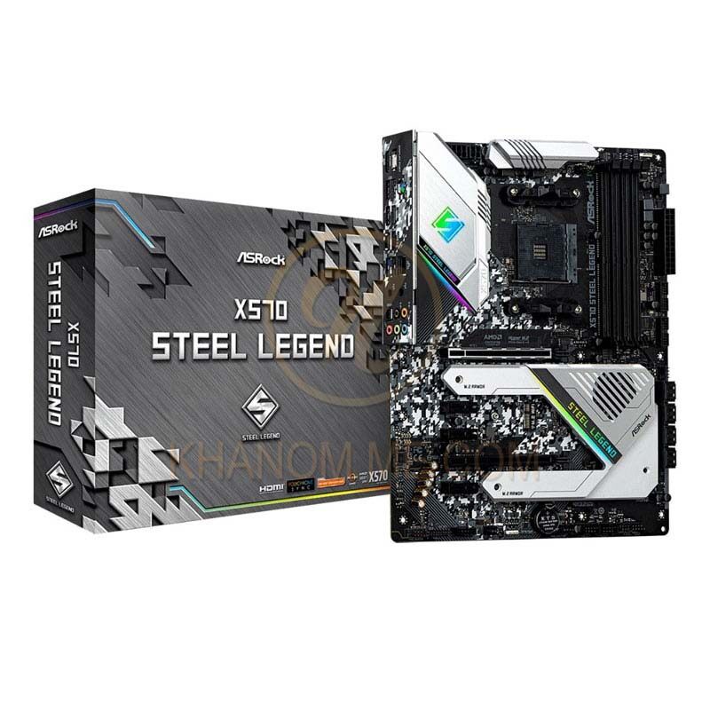 MAINBOARD (AM4) ASROCK X570 STEEL LEGEND