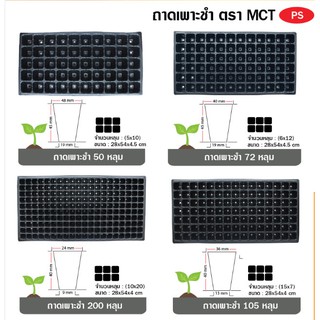 BigBlue ใบละ 13 บาท  ถาดเพาะต้นกล้า  -ถาดเพาะต้นไม้ -ถาดหลุม -ปลูกต้นไม้(10ชิ้น/ห่อ)