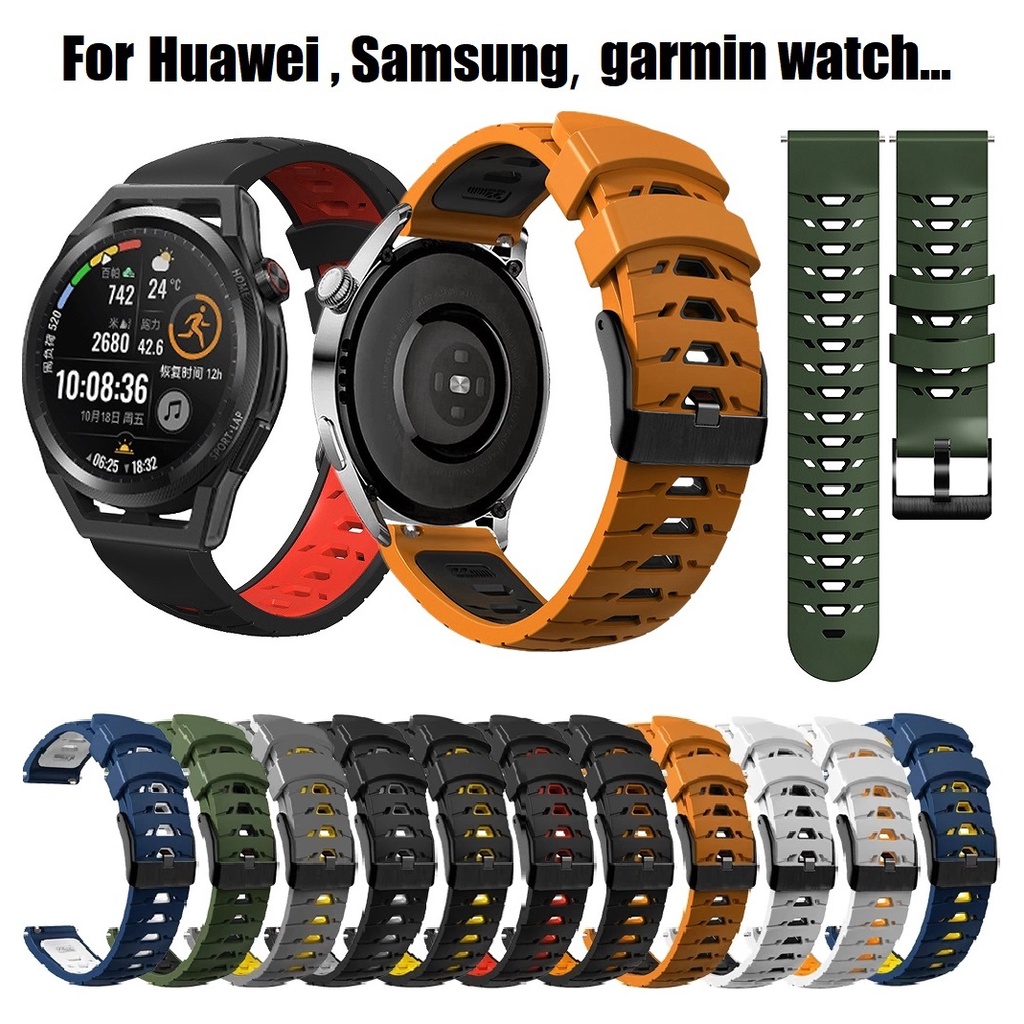สายนาฬิกา huawei watch gt 5 สาย huawei watch gt4 สาย Huawei Watch GT3 Strap , Huawei watch GT 3 pro/Huawei GT 2 สาย Amazfit bip u pro Strap ,Amazfit GTS 2,GTS 3, Amazfit GTR 4 , GTR4 pro สายนาฬิกา amazfit bip 5 สาย Huawei watch GT 5 pro สาย